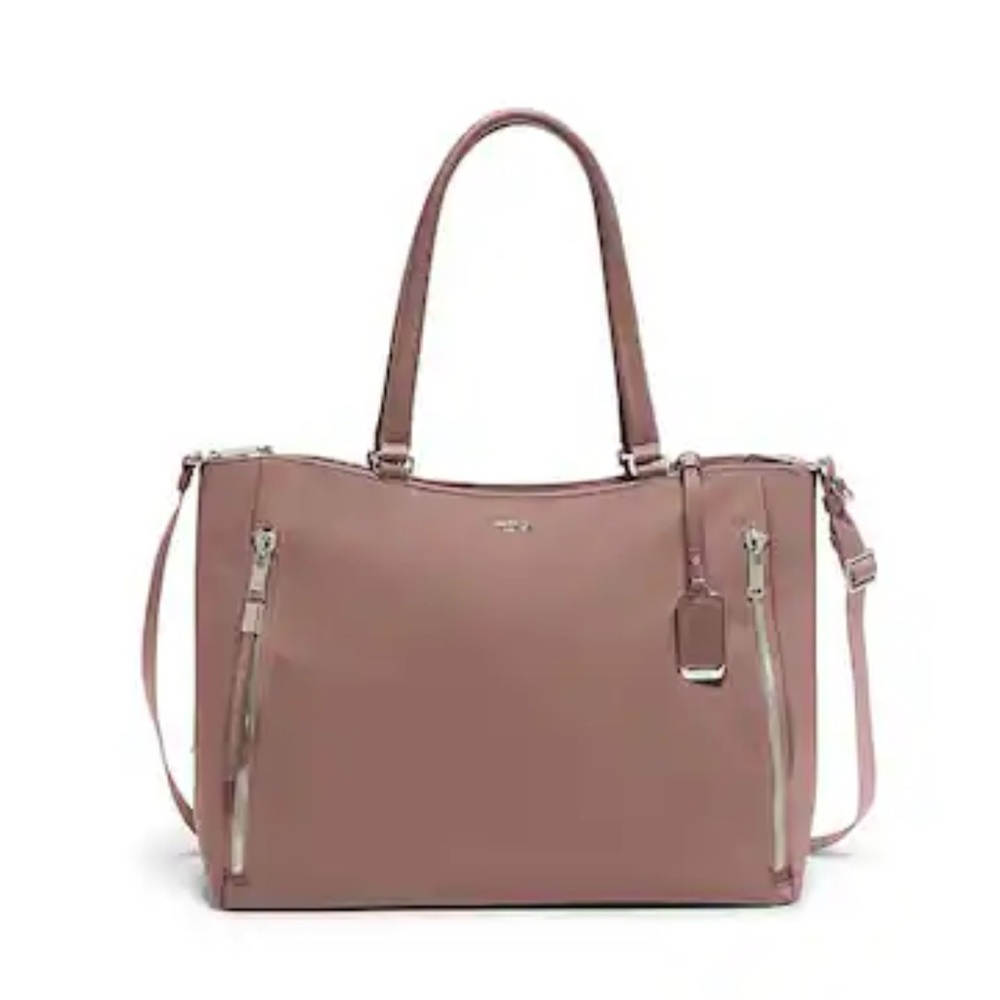 Tumi Voyageur Valetta Large Tote, EUC, Light Mauve.